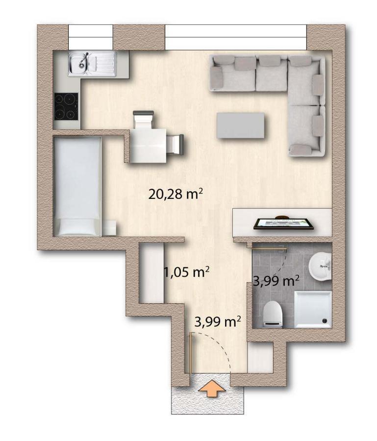 Gluecksburg Ferienwohnung 'Kursnord' Rotenhaus Екстериор снимка